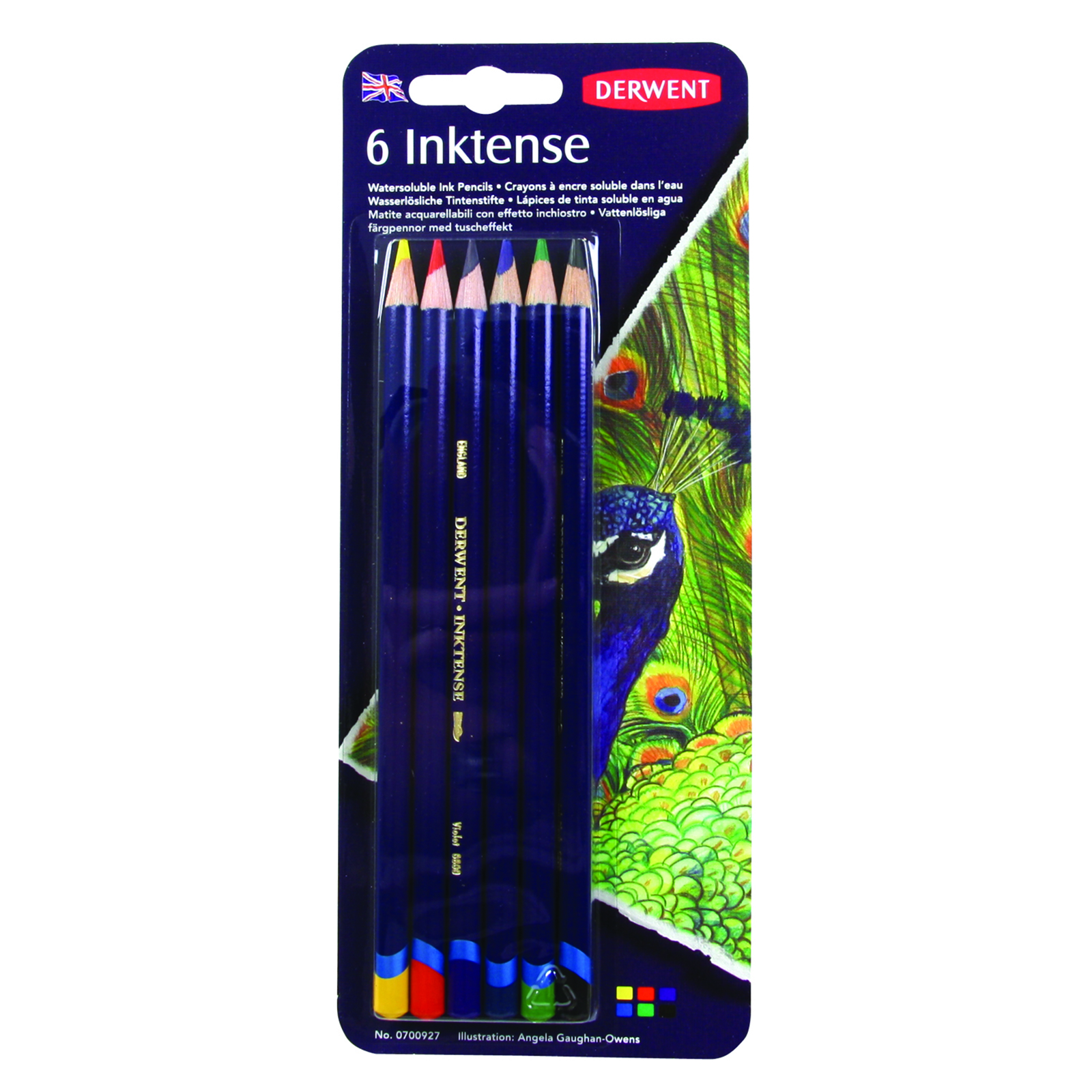 Derwent® Inktense Pencil 6 Color Set